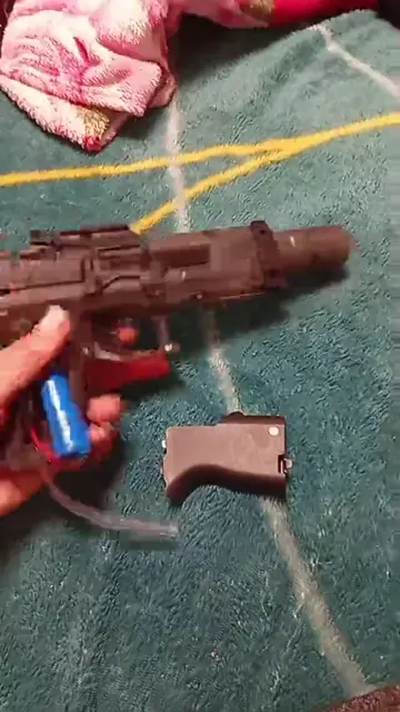 AquaBlast em uso no vídeo enviado por Juliana
